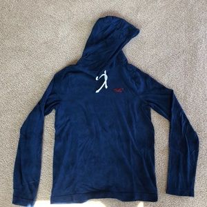 Light Hollister hoodie.